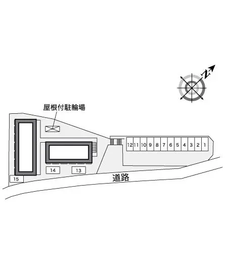 ★手数料０円★富士宮市淀師　月極駐車場（LP）